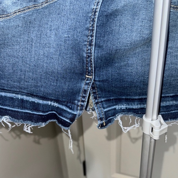 KanCan Dark Blue Denim Mini Skirt - Picture 4 of 8
